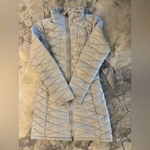 Women’s Patagonia down sweater long jacket xs